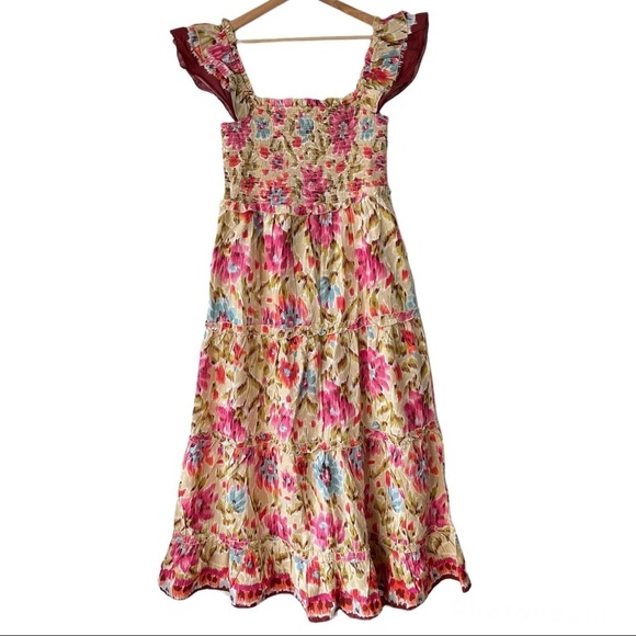 House Of Harlow 1960 Zoey Khaki Maxi Dress - Picture 8 of 12